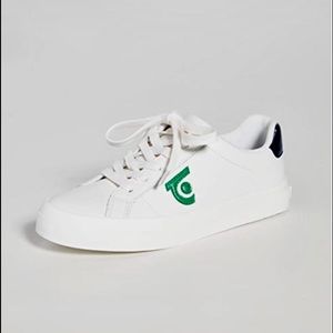 Tretorn Mackenzie 2 White Leather Tennis Shoes Sneakers